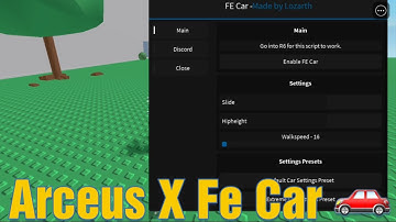 Arceus X Fe Car 🚗