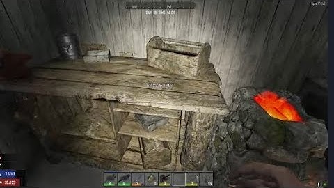 7 Days to Die Alpha 17 #36 "Workbench/Minibike"