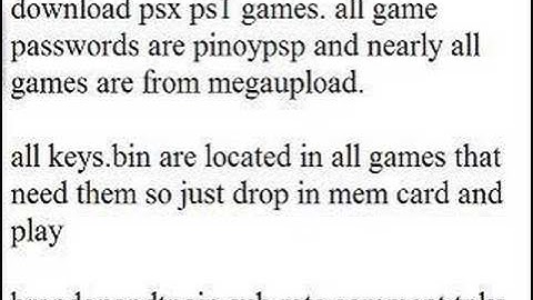 Download 720 Free Psx Ps 1 Play Station 1 Games For PSP