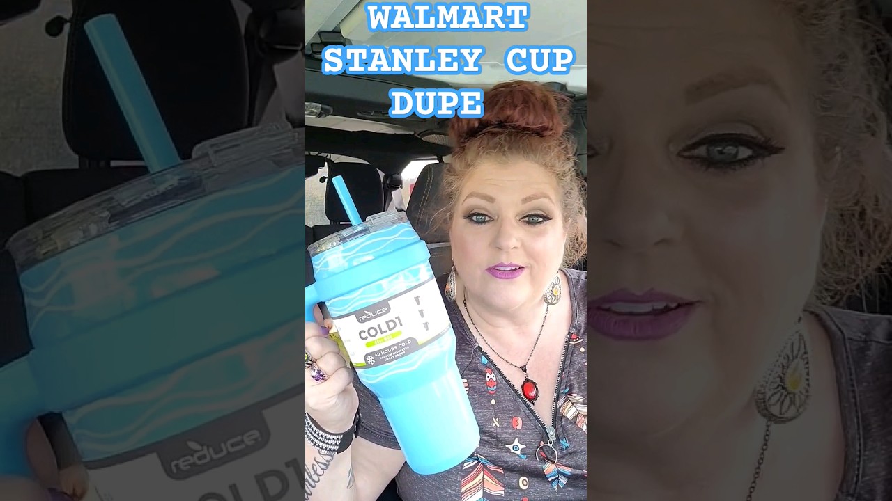I found the viral $12 tumbler cup dupe at Walmart – it keeps my