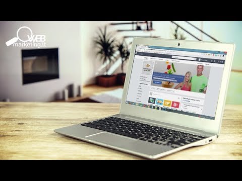 Kaip sukurti "Facebook" puslapį įmonei