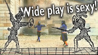 HEMA Sword & Buckler Sparring - Bolognese with Commentary!