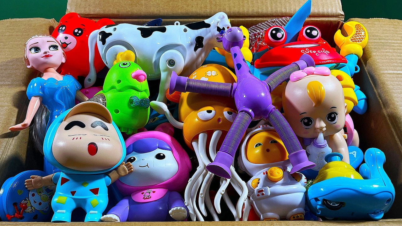 Toy asmr , 9.20 Minutes Satisfying with Unboxing ,Toys Set,Collection ASMR | Review toys #493