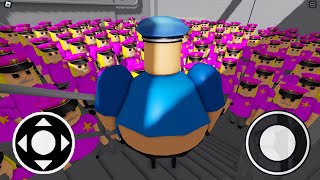 What If 1000 Police Girls Escape From BARRY'S PRISON RUN! Obby Roblox #roblox