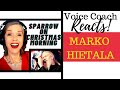 "Sparrow on Christmas Morning" - Marco Hietala | Vocal Coach Reacts & Deconstructs