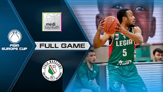 medi Bayreuth v Legia Warszawa | Full Game - FIBA Europe Cup 2021