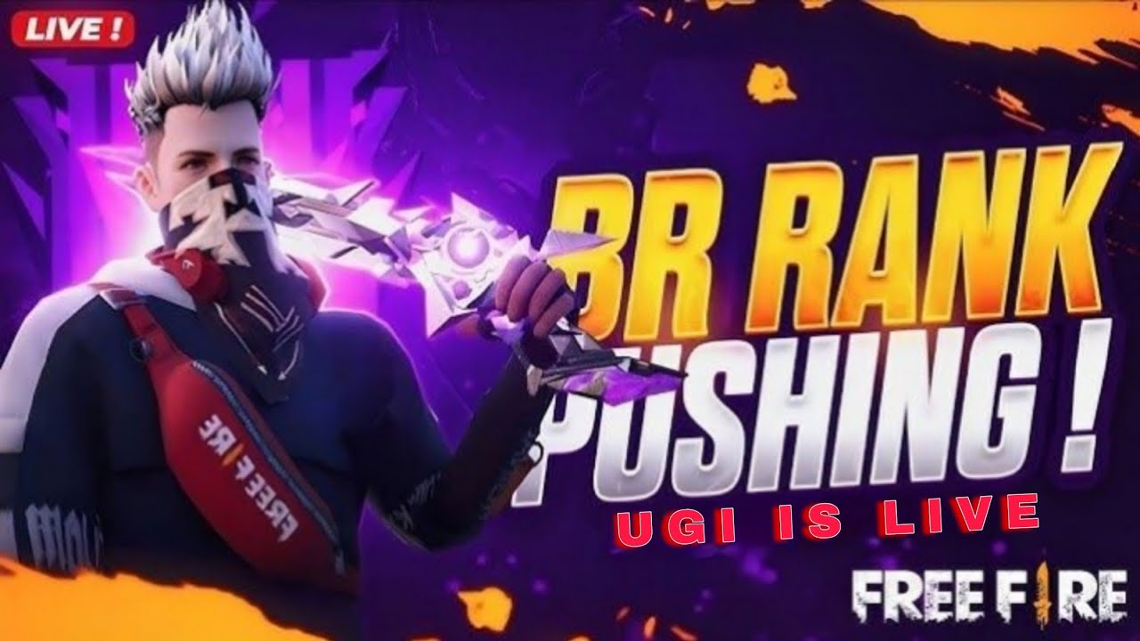 Free Fire new season rank push Live In Telugu | Unlimited Customs | Ff ...