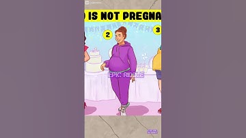 Find the not pregnant women? #iqtest #riddle #ytshorts #viralshorts #educationalvideo #quiz #cartoon