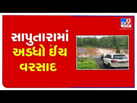 Heavy downpour in Dang district, low level causeways closed as rivers overflow | TV9News