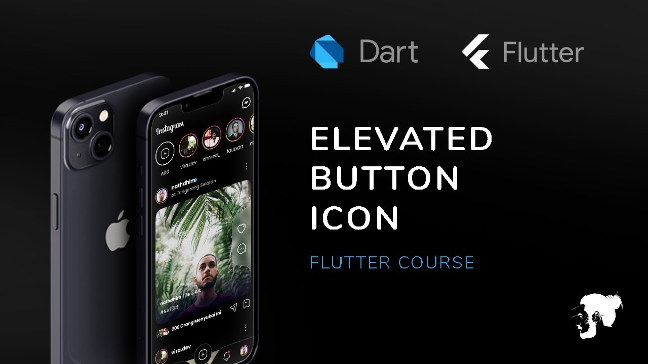 33 - Flutter Widget || ElevatedButtonIcon - YouTube
