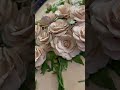 Beautiful Roses from air dry clay