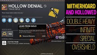 Infinite Special And Double Heavy Drops! Hollowed Denial Lead From Gold - Destiny 2 Season 19