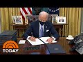 President Biden Signs Flurry Of Executive Orders On His 1st Day In Office | TODAY