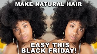 LIVE: Making Natural Hair Easy This Black Friday With Swirly Curly!
