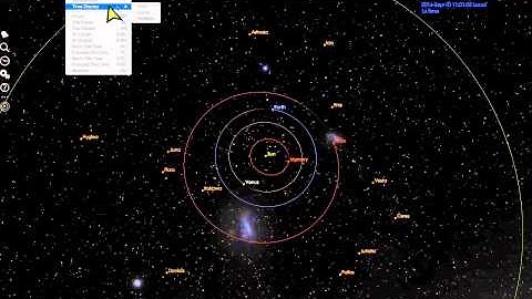 Cosmographia Tutorials: Setting Time