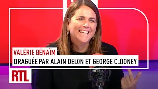 Valérie Bénaïm draguée par Alain Delon et George Clooney