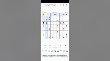 12 OCTOBER 2020 - SUDOKU DAILY CHALLENGE