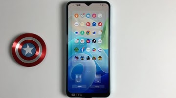 How to change Home screen layout 4x6, 5x6 on Vivo Y02s Android 12