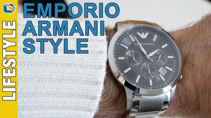 Emporio Armani Just AR11515 Chronograph at In YouTube - available Time Mens