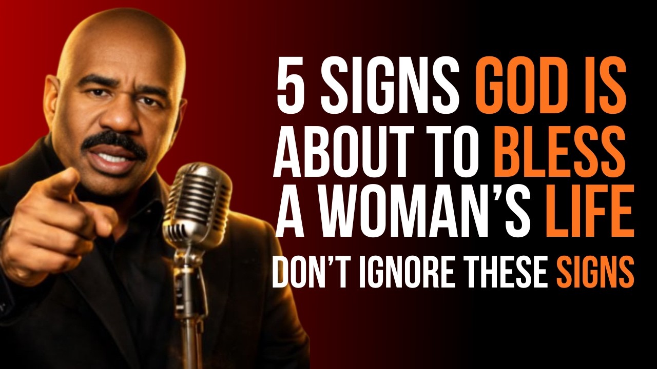 🙏 5 Shocking Signs God Is About to Bless a Woman’s Life | Don’t Ignore These Signs ✨ Steve Hervey
