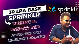Cracking DAY ZERO Company in On-Campus Placements | 30 LPA Base | Sprinklr Interview Experience