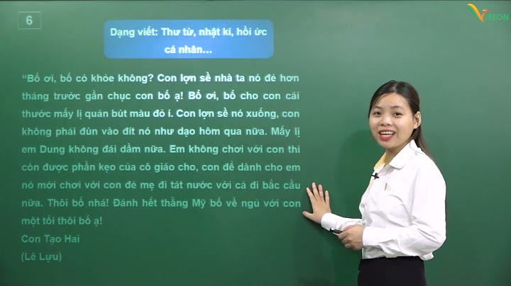 Các bài tập về phong cách ngôn ngữ sinh hoạt