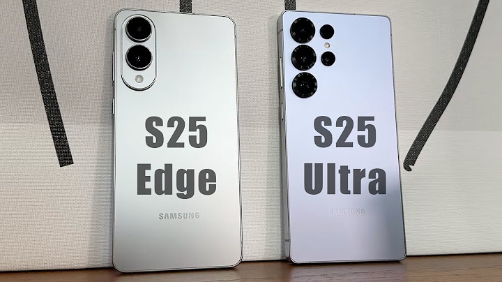 Samsung Galaxy S25 Edge vs S25 Ultra - Full Comparison