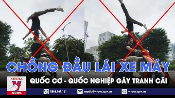Quốc Cơ - Quốc Nghiệp chồng đầu lái xe máy gây tranh cãi - VNEWS