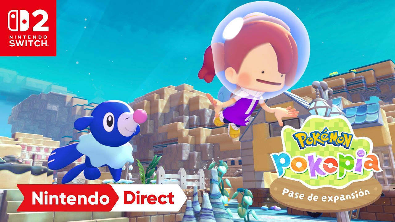 ¡A divertirse bajo el agua en Pokémon Pokopia! (Nintendo Switch 2)