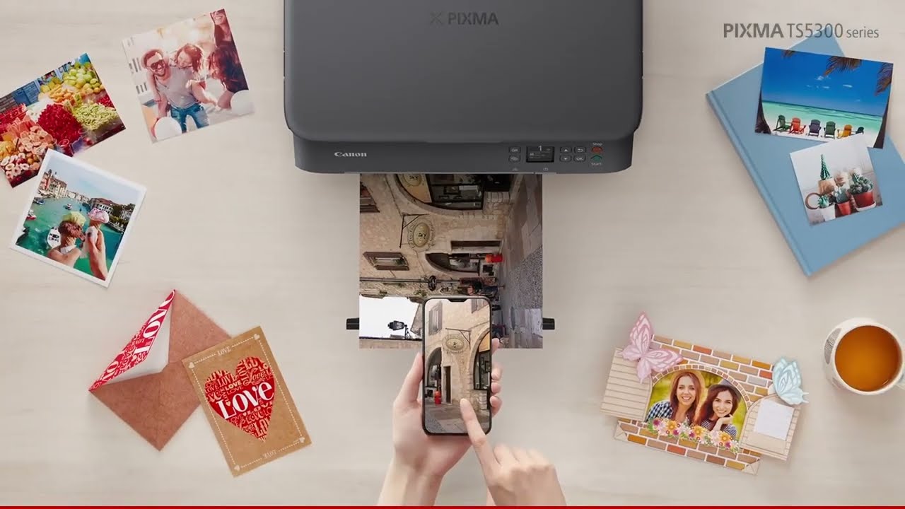 CANON PIXMA TS5350 UNBOXING OF THIS HIGH QUALITY PRINTER FOR