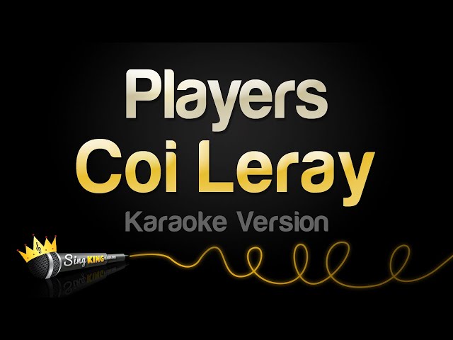 Coi Leray - Players (Karaoke Version) class=