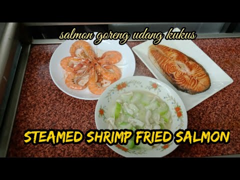 Video: Potongan Salmon Dengan Udang