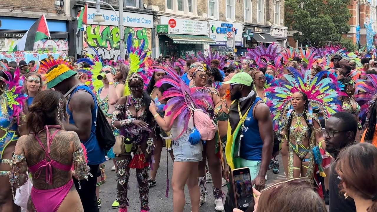 Notting Hill Carnival, London uk 🇬🇧 bank holiday Monday 2024 - YouTube