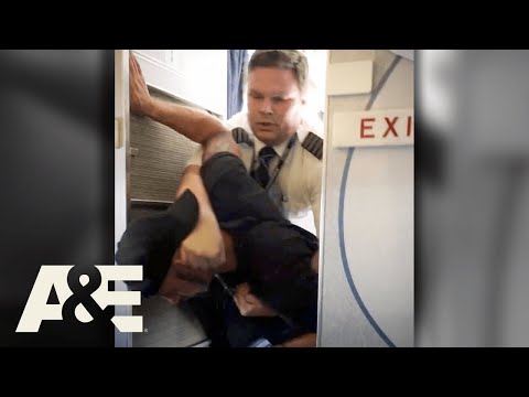 Hero Pilot TACKLES Man That Assaulted Flight Attendant | Fasten Your Seatbelt | A&E