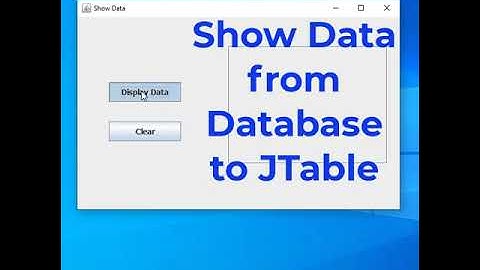 Show MySQL Data to JTable #java #shorts #youtubeshorts #coding #cscornersunitarai