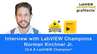 LabVIEW Champion Interviews Part 6 - Norman Kirchner Jr. (United States)