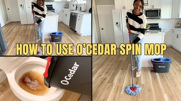 How To Use The O’Cedar RinseClean Spin Mop The Right Way