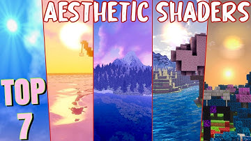 Top 7 ULTRA Shaders for MINECRAFT PE  (Low - High End Devices) 🍃🌸☘️🍁