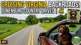 Lunenburg County Back Road Farrn Loop Drive | Virginia Countryside