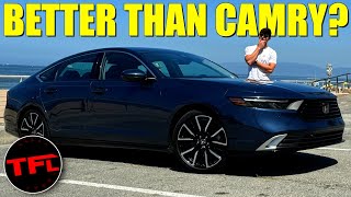 Can The Honda Accord Hybrid Compete With The BRAND New Toyota Camry?