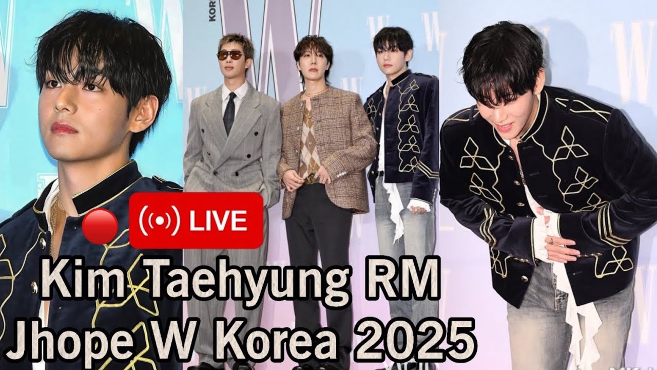 LIVE🔴: Kim Taehyung, RM, and J-Hope captivate everyone with