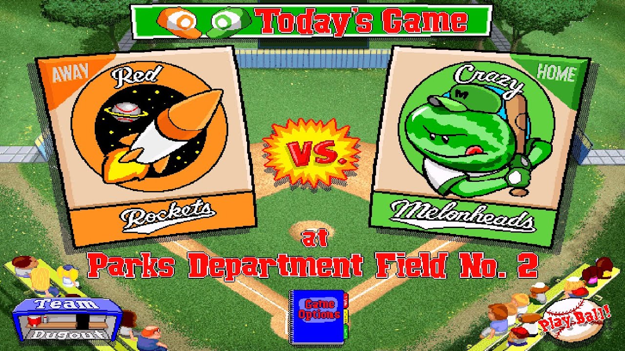 Backyard Baseball (1997) | S2 | All-City Playoffs [Game 1] ROCKETS ...