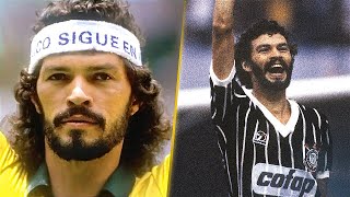 SÓCRATES - Quando o Futebol Vira Arte • Melhores Dribles, Passes e Gols