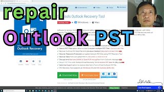SYSTOOLS repair OUTLOOK Mail PST Data File which MICROSOFT SCANPST did not