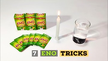 7 Amazing ENO Tricks || Easy Science Experiments With ENO| Easy Science Experiments