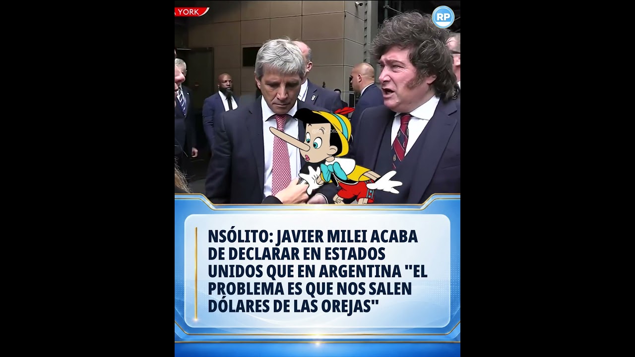 ►Javier Milei afirmó que a la Argentina le sobran dólares