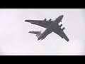 Массовое десантирование из самолетов Ил-76 на полигоне Капустин Яр в Астраханской области