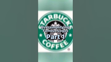 Over Simplifying Famous Logos (Part 1) #viral #shortvideos #logo #redesign