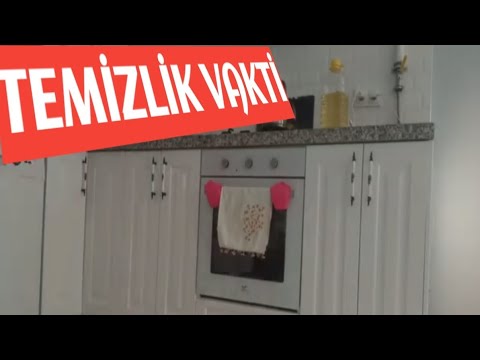 Mutfak Dolabı Kapaklarını Sildim✓Komşuma merdiven parası vermeye gittim.#Yokyok