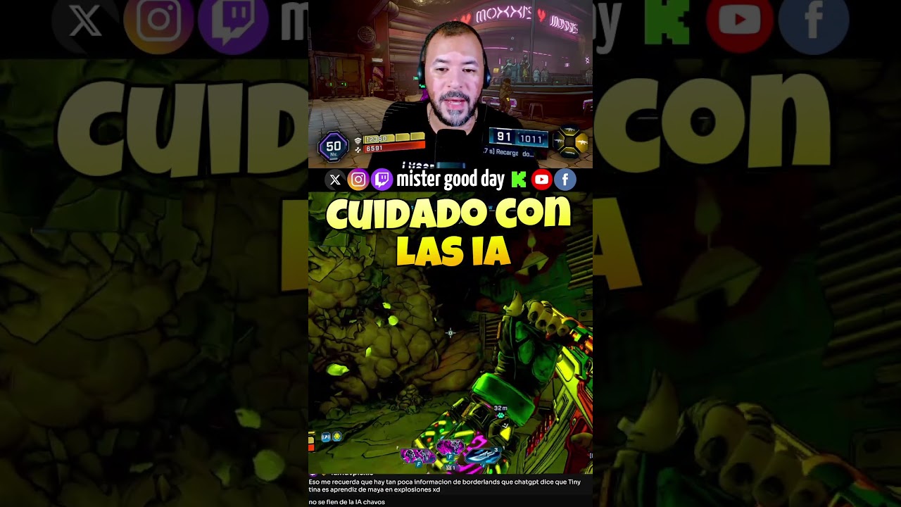 Tiny Tina aprendiendo de Maya? Jajaj 